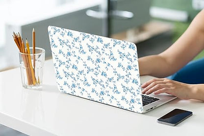 LanBaiLan Compatible with MacBook Air 13 inch Case M5 2026 M4 2025 M3 M2 2024-2022 A3449 A3240 A3113 A2681, 13.6 Plastic Hard Shell Case & Keyboard Cover, Engraved Floral - color: Engraved Floral