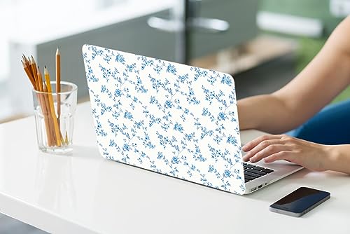 LanBaiLan Compatible with MacBook Air 13 inch Case M5 2026 M4 2025 M3 M2 2024-2022 A3449 A3240 A3113 A2681, 13.6 Plastic Hard Shell Case & Keyboard Cover, Engraved Floral - color: Engraved Floral