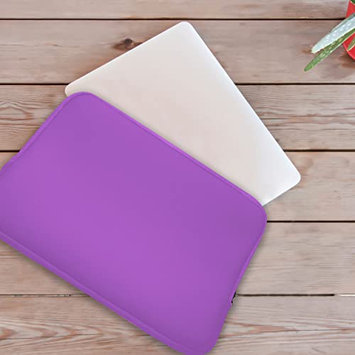 15" Soft Sleeve Laptop Case Purple - color: Purple, size: 15"
