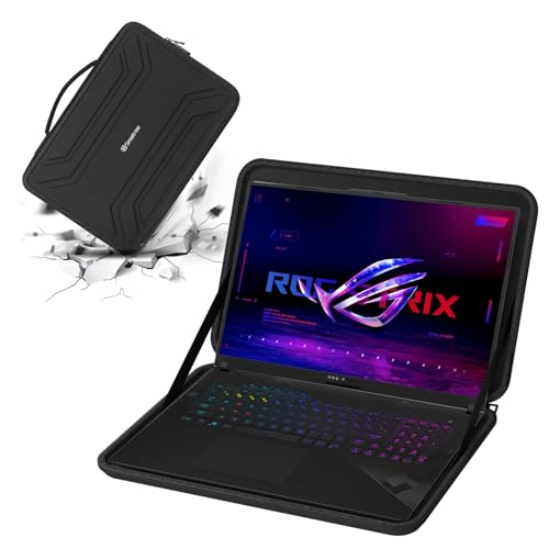 Smatree Hard EVA Case for 18inch ASUS ROG Strix G18/SCAR 18 2025/2024/2023 | Compatible for ASUS ROG Strix G18/SCAR 18 2025/2024/2023, for ASUS TUF Gaming A18 2025/Vivobook 18 Laptop Sleeve (C1701) - color: For 18inch ASUS Strix Laptop