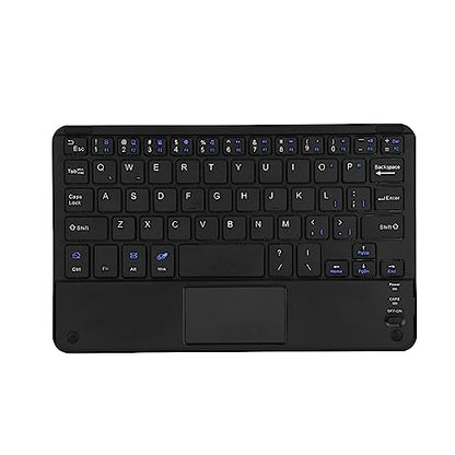 Keenso Mini Wireless Keyboard with Touchpad, LowProfile Slim Keyboard for PC Tablet, 90 Hours Working Time, Suitable for Travelers