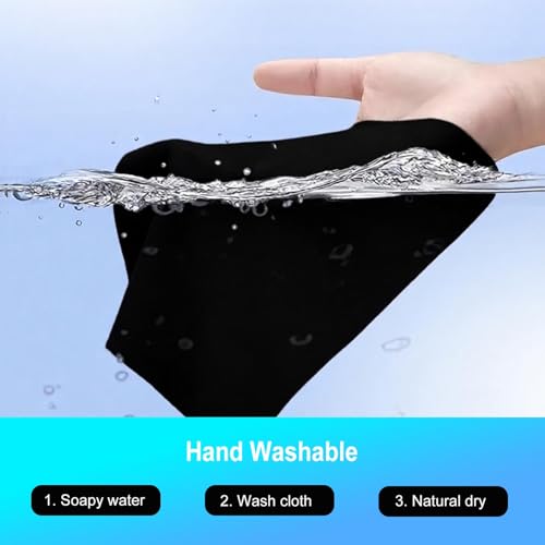2 Pack Microfiber Liner Cleaning Cloth 13" with Screen Keyboard Imprint Protection, Laptop Keyboard Protector Compatible with MacBook Neo/Pro/AIR 13" and MacBook Pro 14"-Black - color: Black（2 Pack）, size: 11.4" x 7.7"