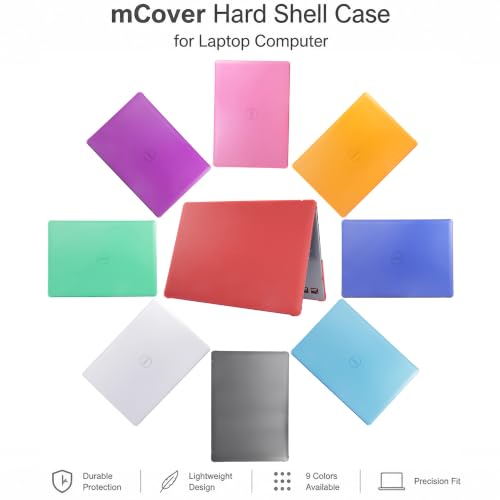 mCover Case Only Compatible with 2024～2025 16" Dell Inspiron 16 5640 5645 Series Clamshell Windows Laptop PC (NOT Fitting Any Other Dell Models) - Clear - color: Clear