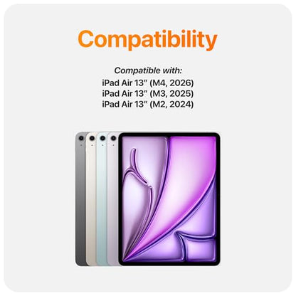 UPPERCASE GhostPaper Air Premium Detachable Paper Feel Writing Sketching Surface Screen Protector, Air-ttach Nano Suction Mounting, Compatible with iPad Air 13" M2/M3/M4 (2024-2026) - size: iPad Air 13" (2024+)