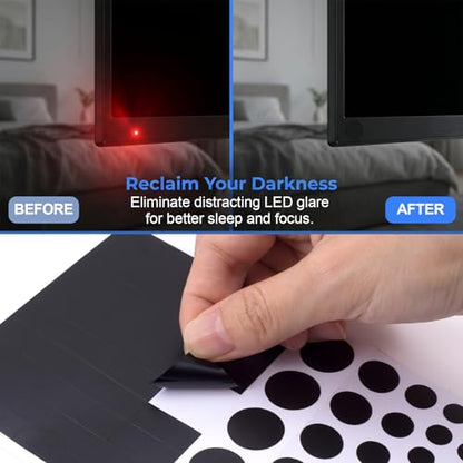 2 PCS Black Vinyl Webcam Covers, Restickable Camera Covers Privacy Stickers for Laptop, Cell Phone, Computer, Smart TVs