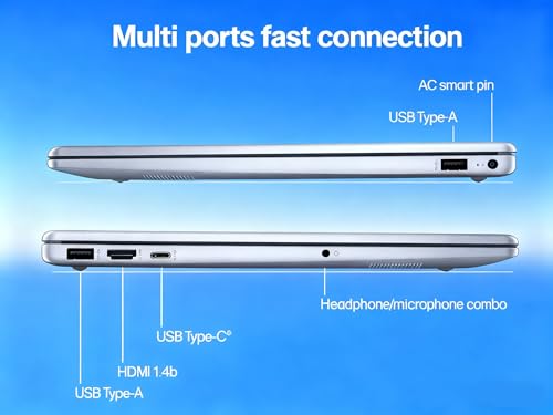 Customized HP 15.6" HD Touchscreen Laptop, i3, 8GB RAM 256GB SSD | Windows 11 Home | RAM Upgradable to 64GB | Storage Upgradable to 2TB | Webcam with Dual Microphone | Retains HP Warranty