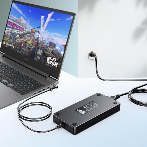 230W AC Charger for HP OMEN 16-b000 16-b1000 16-c0000 16-ek1000 17-cb1000 Max 16 Victus 16-e1000 16-d1000 ZBook Fury 16 17 Studio 16 Power 16 G11 Laptop Power Supply Adapter