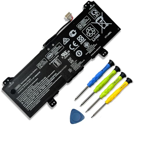 GB02XL l42583-002 Laptop Battery Replacement for HP Chromebook X360 14A 14-DB 11 G8 G7 G1 G2 EE/Chromebook 11A G8 G5 G6 EE/Chromebook 14 G5 14-DB0051CL Series hstnn-ub7m L42583-005 L42550-271 - size: 9.76*3.70*0.21 inch GB02XL