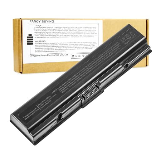 PA3534U-1BRS Laptop Battery for Toshiba Satellite L300 L305 L450 L500 L505 A200 A210 A300 A350 PA3534U-1BAS PA3534U-1BRM PA3533U-1BRS PA3533U-1BAS PA3535U-1BRS PA3535U-1BAS PA3682U-1BRS PA3727-1BAS - size: 8.07*2.05*0.83inch PA3534U-1BRS