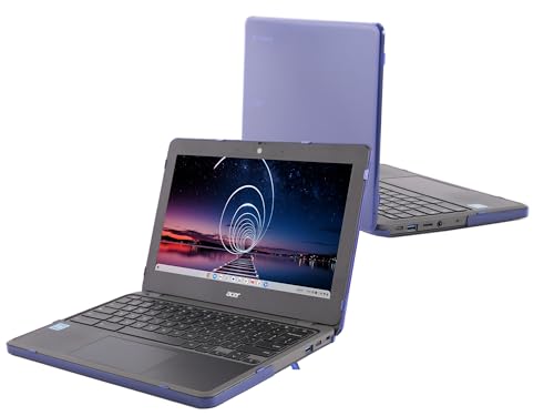 mCover Hard Case Only Compatible for 2023-2024 11.6" Acer Chromebook 511 C736 Series Clamshell Laptop Computers (NOT Compatible with Any Other Acer Models) - Blue - color: Blue
