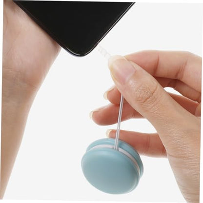 6Pcs Macaron Screen Cleaning Set for Phones Eyeglasses and Camera Lenses Soft Microfiber Streak-Free Portable Cleaning Tools
