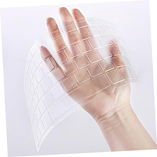 TPU Keyboard Skin Transparent Protective Film Compatible with Ultra-Thin Keyboard Cover Against Dust Spills