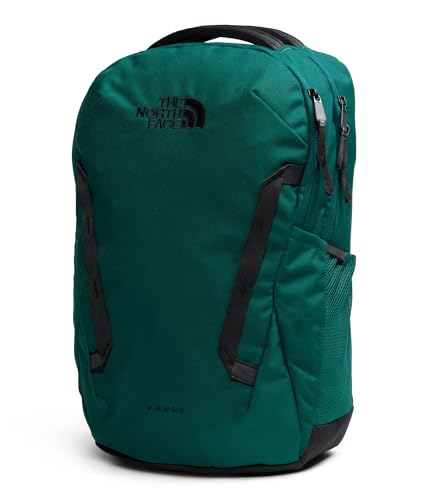 The North Face Vault Everyday Laptop Backpack, Pacific Teal/Blk, OSFA | Commuter Travel Bag, Water-Repellent Finish, Spacious Compartment - color: Pacific Teal/Tnf Black