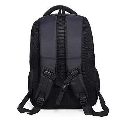 Laptop Backpack,Friendly Business Travel Laptop Bag for Womens Mens with USB Charging Port, Collage School Computer Daypack - Black
