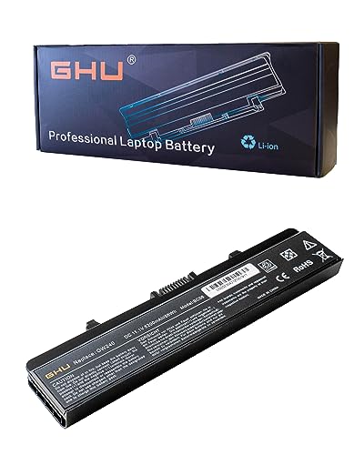 GHU GW240 RN873 Battery 58Wh Replacement for Dell Inspiron 1525 1526 1545 1440 1750 PP29L, Compatible with GP952 M911G X284G K450N - style: 58Wh/1525 1526