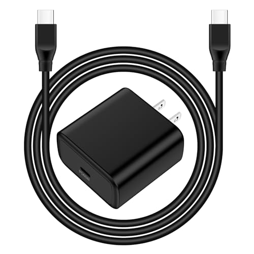 65W Type C Charger Super Fast Charging Compatible with Motorola Edge 2026 | Razr Ultra 2026/Edge+/Razr/Razr+ 2025 2024 2023/Moto G Stylus/G Play/G Power/G 5G 2026 2025,Fast Charger Block+6FT USBC Cable - color: Full Black