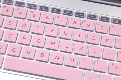 Keyboard Skin Compatible for 15.6" HP Laptop 15-fc 15-fd 15t-fd 15z-fc Series, HP Pavilion 15 15-eg/eh/er 15t-eg200/eg300 15z-eh300 Series, HP Pavilion 17z 17z-cp000 17z-ca200 17-cn 17-cp Series (Pink - color: Pink