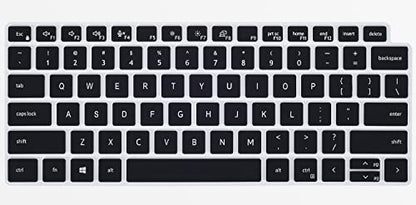 Keyboard Cover for Dell Latitude 3000 3340 13.3, Dell Latitude 5350 5340 5330 5320 13.3, Dell Latitude 7320 7330 7340 7350 13.3", Dell Latitude 5320 13.3 Laptop Protector -Black - color: Black