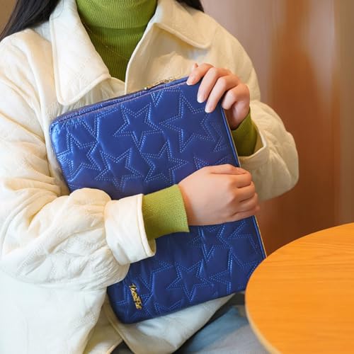 14 inch Laptop Sleeve Case for 14" MacBook Pro M5 M4 M3, Surface Laptop Studio 2, ThinkPad E14 Gen 6, IdeaPad 3i, 14.5" XPS 14, Inspiron 14, 14" Yoga Pro 7 Gen 9, HP Laptop Bag Cover, Blue - color: Blue, size: 14 inch / Macbook 14