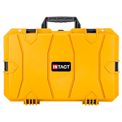 Eylar 21.6" Intact Series Carry-On Hard Camera Case, Lightweight and Durable Stacker Design with Foam (Yellow) - color: Yellow