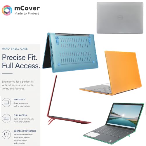 mCover Case ONLY Compatible for 2022~2023 13.4" Dell XPS 13 Plus 9320 non-2-in-1 Series Traditional Notebook Computers(NOT Fitting Other Dell Models) - Red - color: Red