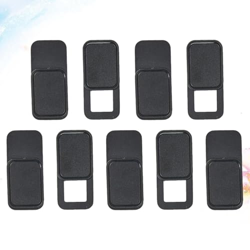 OSALADI Webcam Cover Slider for Privacy Protection 9pcs Metal Oval Shaped and Heat Resistance Compatible with Laptop Tablet and Phone Cameras