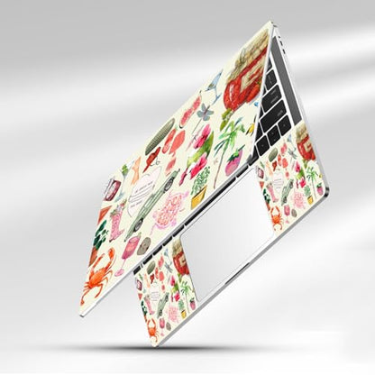 12 13 13.3 14 15.4 15.5 15.6 Inch Laptop Skin Decal, Sticker Skin Decals for Notebook Netbook PC, Universal Reusable Vinyl Laptop Cover Sticker Art Protector I Love Life Fashion Stickers - color: Love Life Fashion Stickers