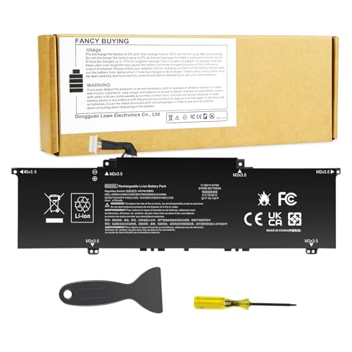 Fancy Buying BN03XL L77034-005 Battery for 2020 HP Envy X360 15M-EE 15M-ES 15-ES 13-BA 13-AY 13-ay0xx 15m-ee0xxx HSTNN-DB9N HSTNN-OB1O L73965-271 L76965-271 L76985-271 L76965-2C1 L76965-AC1 - size: 10.9*3*0.24inch