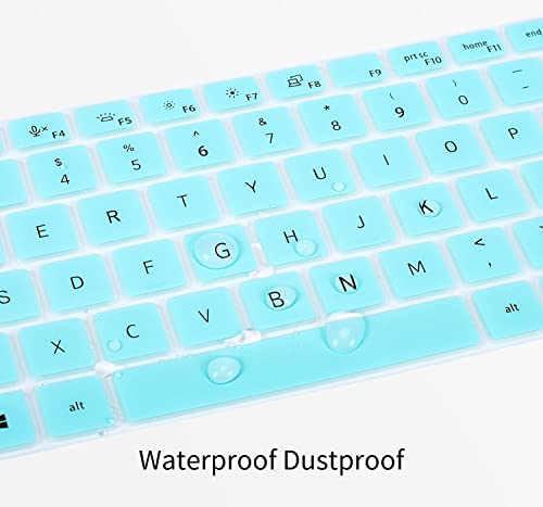 Keyboard Cover for Dell Latitude 3550 3540 5550 5540 5520 5521 5530 5531 15.6", Dell Precision 3590 3591 3580 3581 3570 3571 3560 3561 15.6" Keyboard Skin Protector, Mint - color: Mint