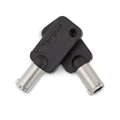 Targus DEFCON Trapezoid Keyed Cable Lock for Laptop Computer and Desktop Security Cable (ASP65GLX) - size: Trapezoid, style: Keyed Cable
