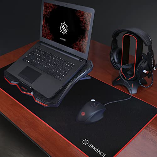 Accessory Power Enhance CRYOGEN 5 Laptop Cooling PAD RED - color: Red