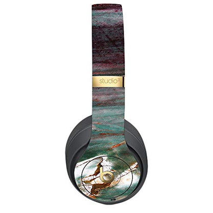 MightySkins Skin Compatible with Beats Studio 3 Wireless - Grunge Marble | Protective, Durable, and Unique Vinyl Decal wrap Cover | Easy to Apply, Remove, and Change Styles | Made in The USA - color: Grunge Marble