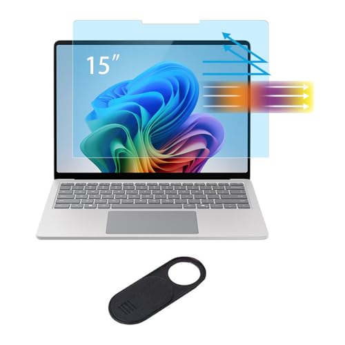 Eye Protection Screen Protector for 15" Microsoft Surface Laptop 6/Laptop5/Laptop-4/Laptop 3 (15 inch), Surface Laptop 15 inch Anti Blue Light Glare UV Blocking Filter Film, Anti Fingerprint, Matte - color: Surface Laptop, size: 15 Inch