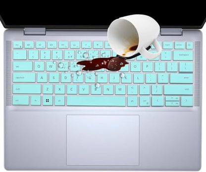 Keyboard Cover for Dell 14 Plus DB04250 DB04255 DB14250 DB14255,Dell Inspiron 14 5440 7441 7440 7445 14" & Inspiron 16 7640 16" Laptop US Layout (Not Fit:Dell 14S & 14 DA14250 Premium)-Hotblue - color: Hotblue
