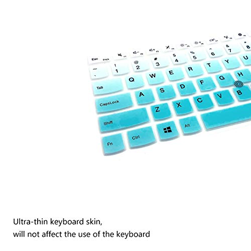 2 PCS Keyboard Cover for 14" Thinkpad T14 Gen 2/1, E14 Gen 4/3/2, T14s Gen 2/1, L14 Gen 3/2, Thinkpad T490 T495 T480/S T470, ThinkPad P14s, X1 Carbon 8th/7th/6th, Thinkpad X1 Carbon 14 5t-8th Gen - color: MintGreen+Clear