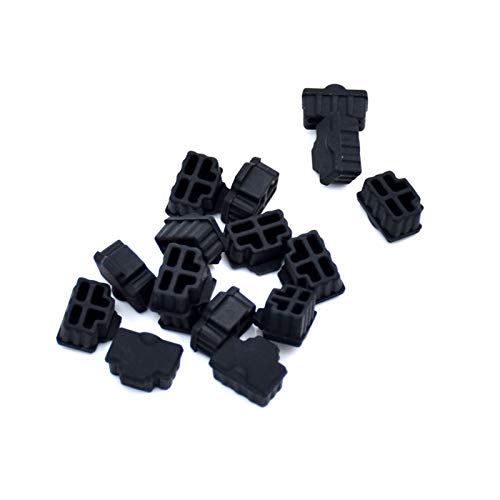100pcs/lot Ethernet Hub Port RJ45 Anti Dust Cover Cap Protector Plug Dust Plug for Laptop Computer Router RJ45 Connector