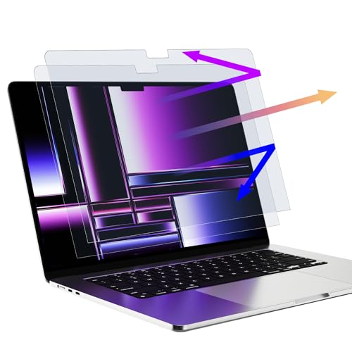 Mamol 2 Pack Anti Blue Light Screen Protector for MacBook Pro 16 Inch (2021-2026, M1, M2, M3, M4, M5), Eye Protection, Anti Glare - size: MacBook Pro 16 Inch (2021-2024)