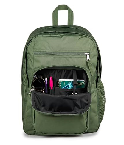 JanSport Laptop Backpack - Computer Bag with 2 Compartments, Ergonomic Shoulder Straps, 15” Laptop Sleeve, Haul Handle - Cargo Green - color: Cargo Green