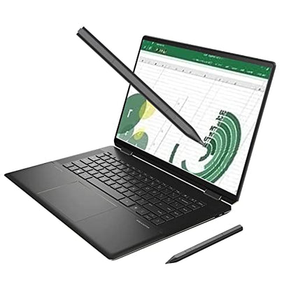Rechargeable MPP 2.0 Tilt Pen Stylus Pen Compatible for HP Touch Screen Devices, Compact Design with Magnetic Barrel, 4096 Levels Pressure, Right-Click & Erase Function, Black (3J122AA) | Compatible HP Omnibook X Flip/Ultra HP Envy/Pavilion/Specter X360 M