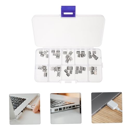 50pcs USB Female Socket Connector Construction Pin USB Solder Type for Mobile Devices and Projects