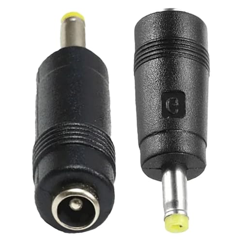 DC Power Connector 50PCS DC Power Adapter Converter Set-5.5×2.1mm Female to 4.0×1.7mm Male Plug for Laptop/PC/CCTV/LED/Router ﻿