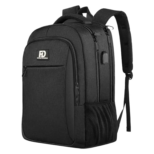 Large Travel Laptop Backpack, Business Anti Theft Slim Sturdy18Inch Laptop Backpack