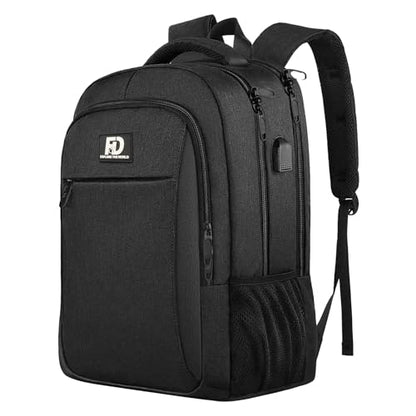 Large Travel Laptop Backpack, Business Anti Theft Slim Sturdy18Inch Laptop Backpack