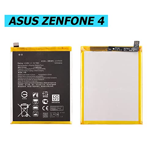 C11P1618 3150mAh Replacement Battery Compatible with Zenfone 4 ZE554KL Z01KD with Tools
