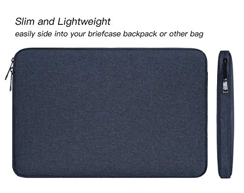 15.6 Inch Laptop Sleeve Case Bag for HP Envy x360/ Pavilion/Victus 15.6" Gaming Laptop, ASUS VivoBook 15.6/TUF/ZenBook 15, IdeaPad 3, Razer Blade 15.6, Acer Dell Samsung Chromebook, Navy Blue - color: Blue, size: 15.6 Inch