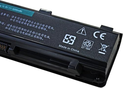 DTK PA5024U-1BRS Battery Replacement for Toshiba P/N PA5025U-1BRS PA5026U-1BRS PA5023U-1BRS PA5027U-1BRS PABAS260 PABAS261 PABAS259 PABAS262 PABAS263 Laptop Netbook Computer Satellite L850 10.8V