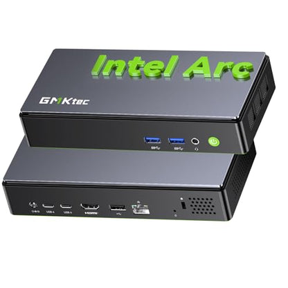 GMKtec K13 Mini PC Intel Ultra 7 256V SK Hynix LPDDR5 8533 MT/s | 512GB PCIe 4.0 SSD Intel ARC 140V/ 5G RJ45 WiFi 6E BT 5.2/ USB4 40Gbps/ HDMI 2.1 Triple Display Desktop Mini Computer - size: 16GB+512GB I 256V