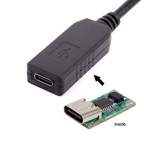 chenyang CY USB C to Rectangle ThinkPad X1 11.0 * 4.5mm Power Plug PD 65W Emulator Trigger Charge Cable - style: For Rectangle 20V