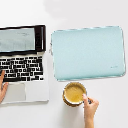 MOSISO Laptop Case 13 inch, 13 inch Laptop Sleeve with Small Case | Compatible with MacBook Neo / Air M5 M4 M3 M2 M1 2026-2018 / Pro M2 M1 2026-2016, Neoprene Computer Sleeve Bag, Mint Green - color: Mint Green, size: 13 inch