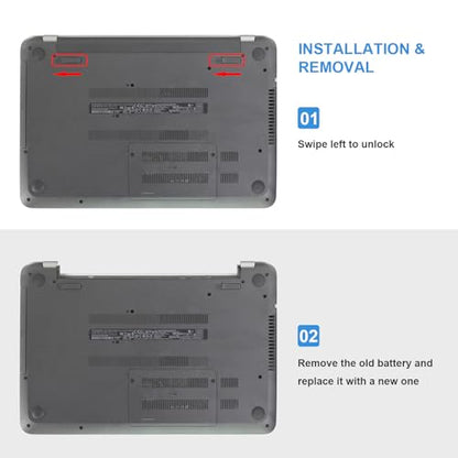 29WH 776622-001 775625-141 775825-221 Laptop Battery for HP Spare LA03 LA03DF LA03031DF HSTNN-DB6N HSTNN-IB6R 14-Y series 14-Y005lA 14-Y002lA 14-Y001lA 15-F series 15-F003DX 15-F004DX 15-F004WM - size: 10.3*1.56*0.85inch LA03